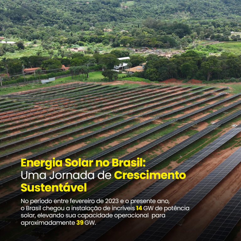 Energia Solar alcança 17% e se consolida cada vez mais na matriz elétrica brasileira.